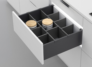 超薄豪華騎馬抽屜内分隔件